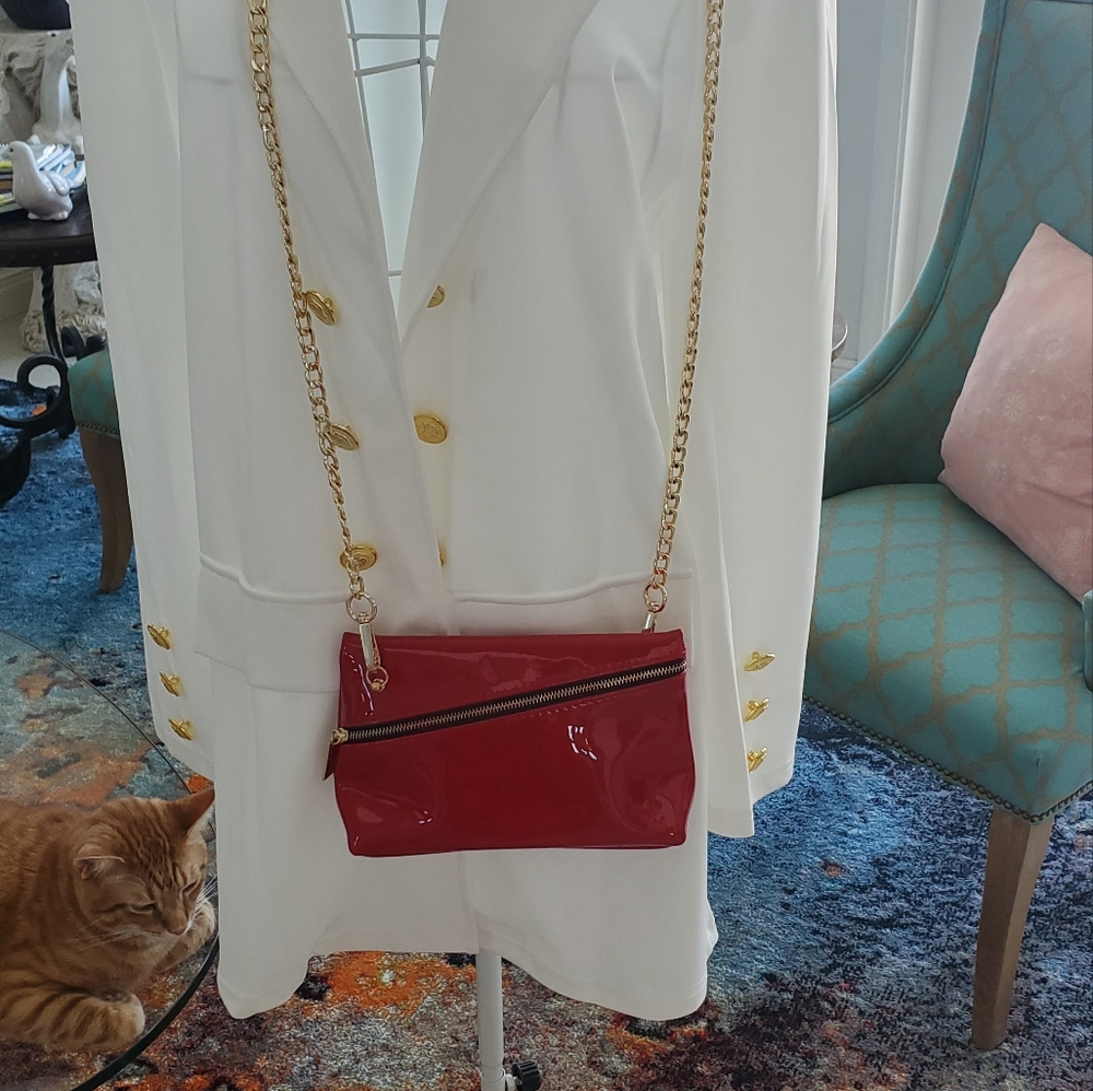 YSL Red Crossbody Bag